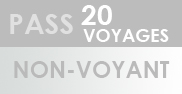 PASS 20 Voyages - Non-voyant